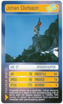 2003 Top Trumps Limited Edition Snowboarders #NNO Johan Olofsson Front
